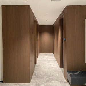 Hoge dichtheid stijlvolle <span class=keywords><strong>PVC</strong></span> wandpanelen, arbeidsbesparend, eenvoudige installatie, hotel lobby decoratie, binnendecoratie, waterdicht, brandwerend - Product Image 1