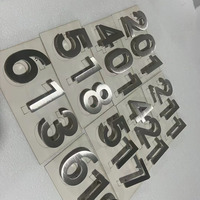 Letreros Personalizados para Hoteles, de Acero Inoxidable Crudo Horizontal Cepillado, con Números, Ecológicos, para Interiores/Exteriores, con Alta Tasa de Recompra