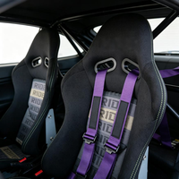 Siège de course réglable LK pour simulateur de voiture, style Lowmax, fauteuil gaming inclinable, double rail coulissant, fixation universelle