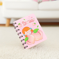 Material Escolar Personalizado, Cuaderno de Espiral con Hojas Sueltas, Tapa Dura, Mini Diario, Bloc de Notas, Venta Caliente, 80 Hojas, 80x105mm