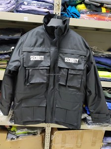 Chaqueta de Seguridad de Campo M65 de Invierno con Logotipo Personalizado |   Parka Acolchada con Forro Cálido y Múltiples Bolsillos, Uniforme de Trabajo - Product Image 2