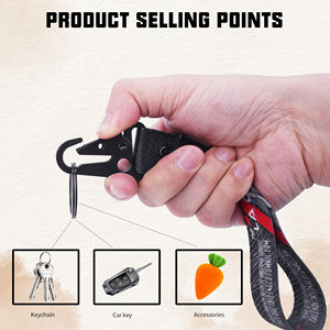 Porte-clés personnalisé avec logo brodé, cordon de poignet, lanière courte, vente en gros - Product Image 5