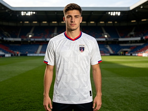 Maillot de football respirant à séchage rapide pour homme, manches courtes, entraînement athlétique et course à pied, vêtements de sport décontractés - Product Image 3