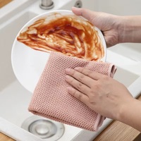 Serviettes légères en microfibre de nettoyage pour la cuisine, qualité prestigieuse, prix parfaits, en polyamide/polyester, à base de grains de maïs