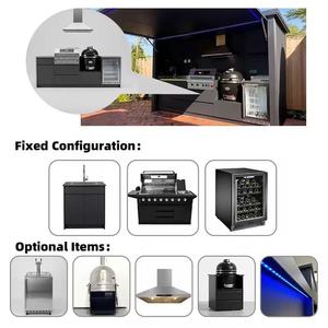 Stainless Steel Module Outdoor <strong>Kitchen</strong> Factory <strong>for</strong> Electric Smart Garden BBQ Grills Modular <strong>Furniture</strong> Sets - Product Image 5