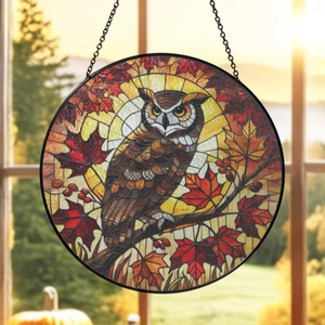 Décoration de maison Monarch House : <span class=keywords><strong>attrape</strong></span>-soleil en verre Art Déco à suspendre à la fenêtre pour le jardin - Product Image 1