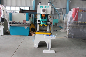 Línea de prensado de contenedores de aluminio totalmente automática JH21 para fabricación de vajilla desechable, modelo 2025, máquinas de punzonado JH21-25T H - Product Image 3