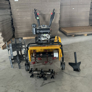 Kather tự hành Máy Nông Nghiệp vườn trang trại vườn cây ăn quả weeder ROTARY tilling đất cỏ mặt đất mương có thể hoe rễ - Product Image 6