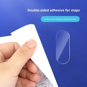 Nano dupla face acrílico adesivos honra certificado forte-hold fixação adesivos cartaz específico para patches mágicos para mascaramento - Product Image 1