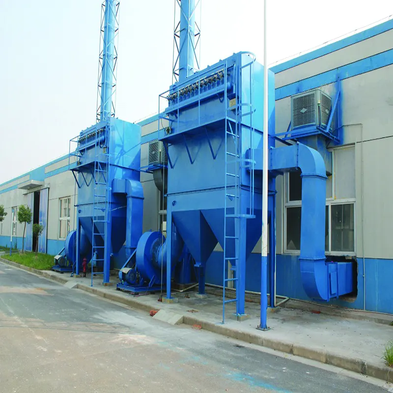 Çin torba filtre sisteminde yapılan toz toplayıcı atık gaz arıtma ekipmanları