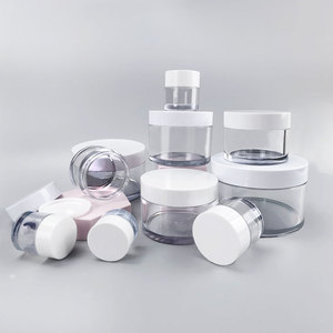 Tùy Chỉnh 5G 10gm 15G 20G 25G 50G 100G 120G Dày Tường Pet Nhỏ Mỹ Phẩm Nhựa Kem Jar <span class=keywords><strong>Container</strong></span> Cho Chăm Sóc Da - Product Image 4