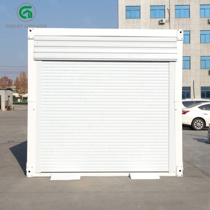 접이식 컨테이너 차고 하우스 롤업 도어 강철 모듈식 조립식 건물 저장소 주차장 산업용 맞춤형 공장 공급 - Product Image 1
