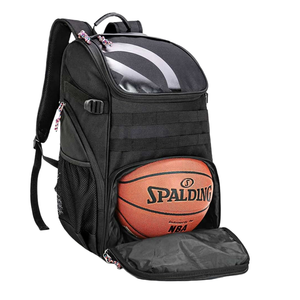 Sac à dos de basketball en polyester léger, couleurs unies, avec échantillon gratuit et faible quantité minimale de commande, les plus vendus - Product Image 3