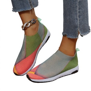 New Design <b>Soft</b> Autumn Spring Summer Woman Running Walking <b>Shoes</b> Light Weight Breathable Anti-Slip Hard-Wearing Casual Simple - Product Image 2