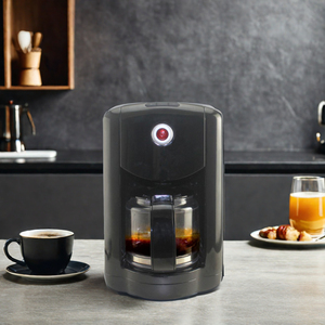 Mini machine à café brasseur électrique avec boîtier en plastique à usage domestique et hôtelier de type prise américaine - Product Image 3