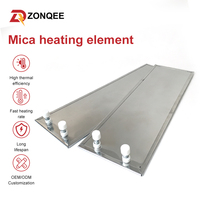 Élément chauffant en mica pour extrudeuse électrique en acier inoxydable 220V 200W