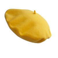 Nouvelle Arrivée Vente Chaude Promotion Stock Chapeau Béret Français Tendance en Feutre de Laine Pas Cher pour Adultes et Femmes