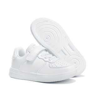 Cema Chaussures de sport unisexes de haute qualité pour enfants, baskets plates d'extérieur, printemps-automne, en PU souple, imperméables, 3-13 ans, semelle intérieure EVA, garçons - Product Image 3