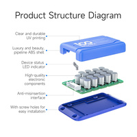 100balancebms 1A équilibreur d'égaliseur actif de batterie pour li-ion lifepo4 lipo 3S 4S 6S 7S 8S 10S 12S 13S 14S 15S 16S