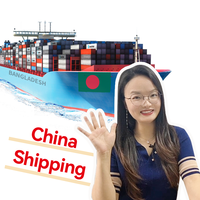 Excellent transitaire bon marché de la Chine DDP DDU au Bengale Bangladesh LCL + Express par mer et livraison par camion