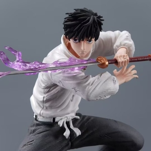 Nuovo 21cm Anime Jujutsu Kaisen Okkotsu <span class=keywords><strong>Yuta</strong></span> cartone animato Anime statua con luce PVC Action Figure bambola collezione - Product Image 5