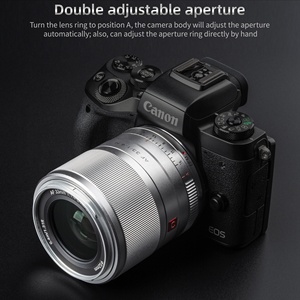Viltrox-lente de enfoque automático AF para cámara <span class=keywords><strong>Canon</strong></span>, APS-C de 33mm f1.4 STM para EOS M M5 M6II <span class=keywords><strong>M200</strong></span> M50 <span class=keywords><strong>Canon</strong></span> EOS m-mount, sin espejo - Product Image 2