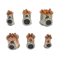 Alambic en cuivre de 200 L pour distillation d'alcool à usage domestique, équipement de distillation multicolonne, chauffage électrique, moteur contrôlé par PLC