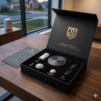 Boîte cadeau élégante à fermeture magnétique rigide pour montres connectées de haute technologie et moniteurs de fréquence cardiaque à intelligence artificielle