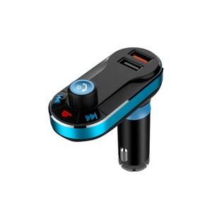 Reproductor MP3 Portátil BT66D con Bluetooth, <span class=keywords><strong>Kit</strong></span> Manos Libres para Encendedor de Cigarrillos, Cargador USB Dual, Transmisor FM, Reproductor MP4 + 1 Año de Garantía - Product Image 1