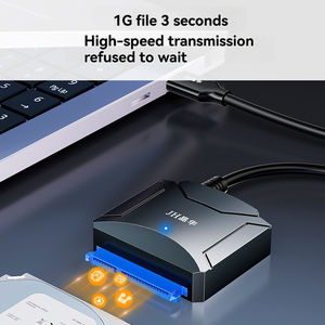 卸売プロ仕様 SATA to <span class=keywords><strong>USB</strong></span> <span class=keywords><strong>3.0</strong></span> ケーブルアダプター 2.5 / 3.5インチ SSD ハードドライブ拡張コネクター - Product Image 4