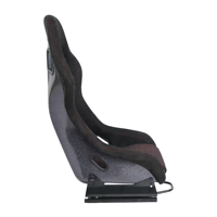Sièges baquet de course universels en fibre de verre avec revêtement en tissu, style dégradé coloré pour le sim-racing