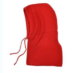 Mode à la mode tricoté hiver chapeau <span class=keywords><strong>femme</strong></span> automne automne hiver tricoté écharpe chapeau femmes épaissi garder au chaud Ski masque <span class=keywords><strong>cagoule</strong></span> chapeau - Product Image 4