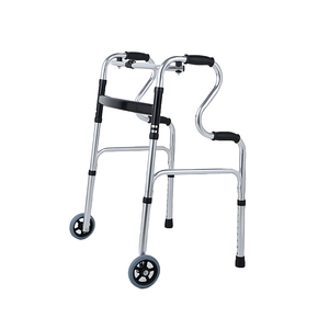 Người già khuyết tật đứng khung đi bộ Viện trợ rollator người già Walker cho người tàn tật - Product Image 4