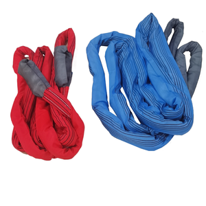 <span class=keywords><strong>Eslinga</strong></span> redonda de poliéster personalizada correa de elevación 6 toneladas 6m grúa <span class=keywords><strong>azul</strong></span> Lfiting Sling EN 1492-2 CE GS aprobado por TUV - Product Image 2