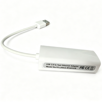 Adaptador USB-C a LAN Portátil 10/100M con Puerto de Carga Lateral, Híbrido, para Laptop, Dispositivo Externo de Viaje, Replicador de Interfaz Electrónica