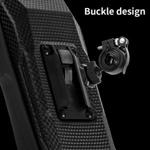 2024 sac de <span class=keywords><strong>cadre</strong></span> de <span class=keywords><strong>vélo</strong></span> étanche de haute qualité avec support pour téléphone sac de <span class=keywords><strong>vélo</strong></span> pratique pour le camping et la randonnée - Product Image 4