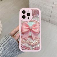 Coques de Téléphone Anti-Choc avec Nœud Tendance pour Filles et Femmes, Compatibles iPhone 17 Air, 16, 15 Plus, Pro Max, 14, 13, 12, 11, X, XR – Housse de Protection Arrière