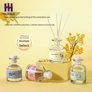 Diffuseur d'ambiance artisanal sans alcool en verre grande capacité, parfum longue durée de qualité supérieure - Product Image 1