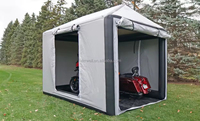 Tente de voiture portable, imperméable aux UV, housse de moto, taille personnalisée, garage de stationnement, mini garage de moto