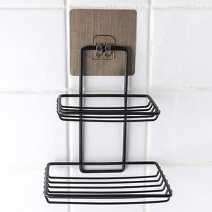 Piatti autoadesivi personalizzati senza perforazione custodia in spugna mensola per <span class=keywords><strong>lavello</strong></span> da cucina BathroomToilet portasapone portasapone - Product Image 3