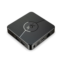 Dispositivo Multimedia Android 11.0 X98 Plus Amlogic S905W2 Compatible con WiFi 2.4G/5G, Ethernet 100M, BT, Salida 4K UHD, H.265 HEVC