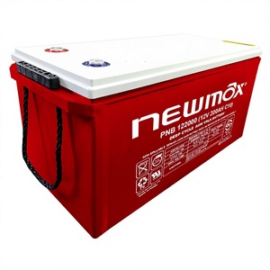 12 NEWMAX PNB122000 200AH Deep Cycle AGM VRLA <b>Battery</b> Solar Energy Storage Security System <b>UPS</b> Power System Backup Lead Acid - Product Image 1