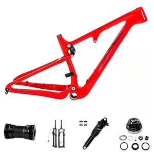 Cadre de <span class=keywords><strong>vélo</strong></span> de montagne en fibre de carbone entièrement <span class=keywords><strong>suspendu</strong></span> <span class=keywords><strong>Rack</strong></span> Bucket Pull 12*148mm MTB Frame 27.5/29 pouces*15/17/19/21 cm - Product Image 1