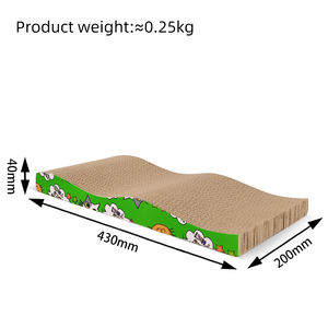 <span class=keywords><strong>Chat</strong></span> à gratter papier ondulé fournitures pour animaux de compagnie gratuit <span class=keywords><strong>herbe</strong></span> à <span class=keywords><strong>chat</strong></span> TW-vert vague plaque carton <span class=keywords><strong>chat</strong></span> <span class=keywords><strong>coussin</strong></span> à gratter - Product Image 5