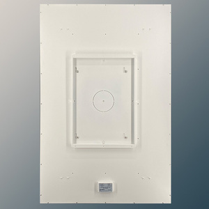 Calentador de Pared de Cristal de Carbono Infrarrojo Ultrafino de 1200W de Venta Rápida, Panel de Aluminio Opcional, Control Inteligente, Ideal para Habitaciones Grandes - Product Image 2