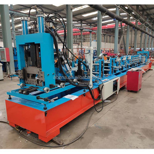 Perfil de acero en frío completamente automático de alto estándar Intercambiable C Z U <span class=keywords><strong>Purlin</strong></span> Máquina formadora de rollos - Product Image 4