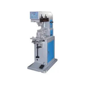 Pen/Mok/Beker/Glas Breaker/Parfum Fles Tampondrukmachine, pneumatische Enkele Kleur Tampondrukmachine