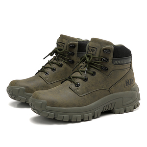 Nuevas botas militares transfronterizas de talla grande para <span class=keywords><strong>hombre</strong></span>, botas tácticas de senderismo de desierto de caña alta para exteriores transfronterizas para <span class=keywords><strong>hombre</strong></span> - Product Image 2
