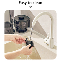 Extracteur de jus lent compact avec écran tactile pour la cuisine, moteur CC 300W 50 tr/min, pression à froid, convient aux fruits entiers via un goulotte de 150 mm