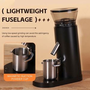เครื่องบดกาแฟ, เครื่องบดเมล็ดกาแฟไร้สายพร้อมการตั้งค่าการบด 60 ระดับ, เหมาะสำหรับใช้ในบ้าน, สำนักงาน, ป้องกันไฟฟ้าสถิตย์, ตัวตั้งเวลา 5-98 วินาที - Product Image 3